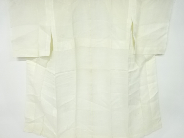 アンティーク　透かし織菊楓模様夏用長襦袢